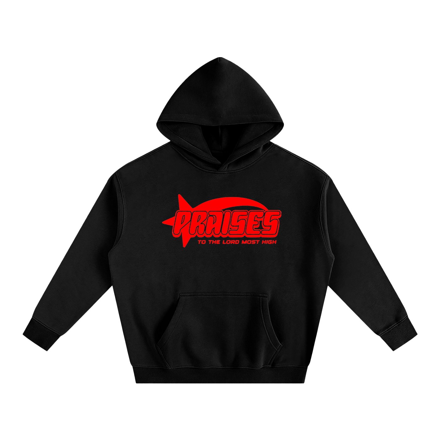 Oversized Heavyweight Cotton Fleeced Hoodie