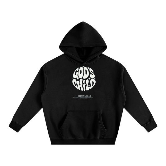 Oversized Heavyweight Cotton  Fleeced Hoodie