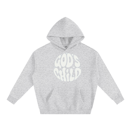 Oversized Heavyweight Cotton  Fleeced Hoodie