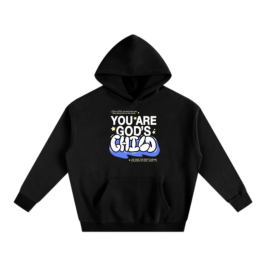Oversized Heavyweight Cotton Fleeced Hoodie
