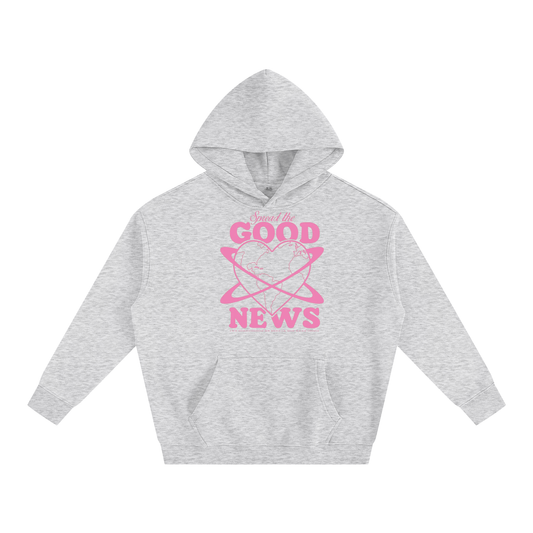 Oversized Heavyweight Cotton Fleeced Hoodie