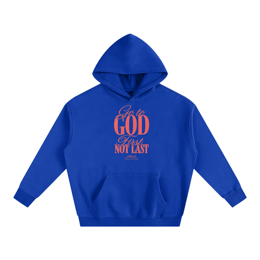 Oversized Heavyweight Cotton Fleeced Hoodie