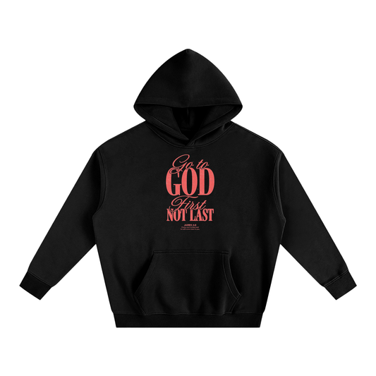 Oversized Heavyweight Cotton Fleeced Hoodie