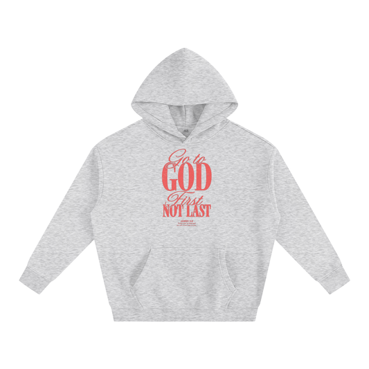 Oversized Heavyweight Cotton Fleeced Hoodie