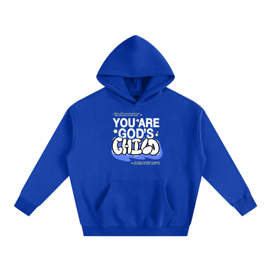 Oversized Heavyweight Cotton  Fleeced Hoodie