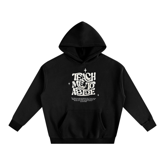 Oversized Heavyweight Cotton Fleeced Hoodie