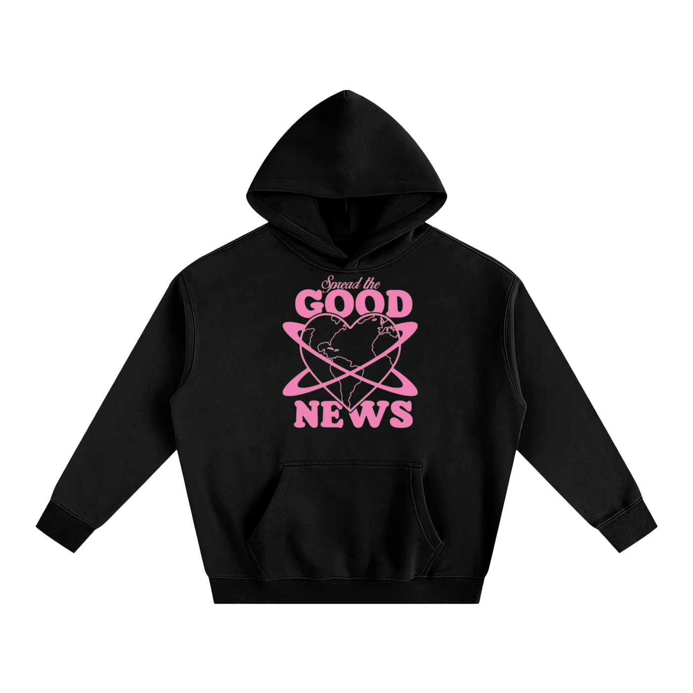 Oversized  Heavyweight Cotton Fleeced Hoodie