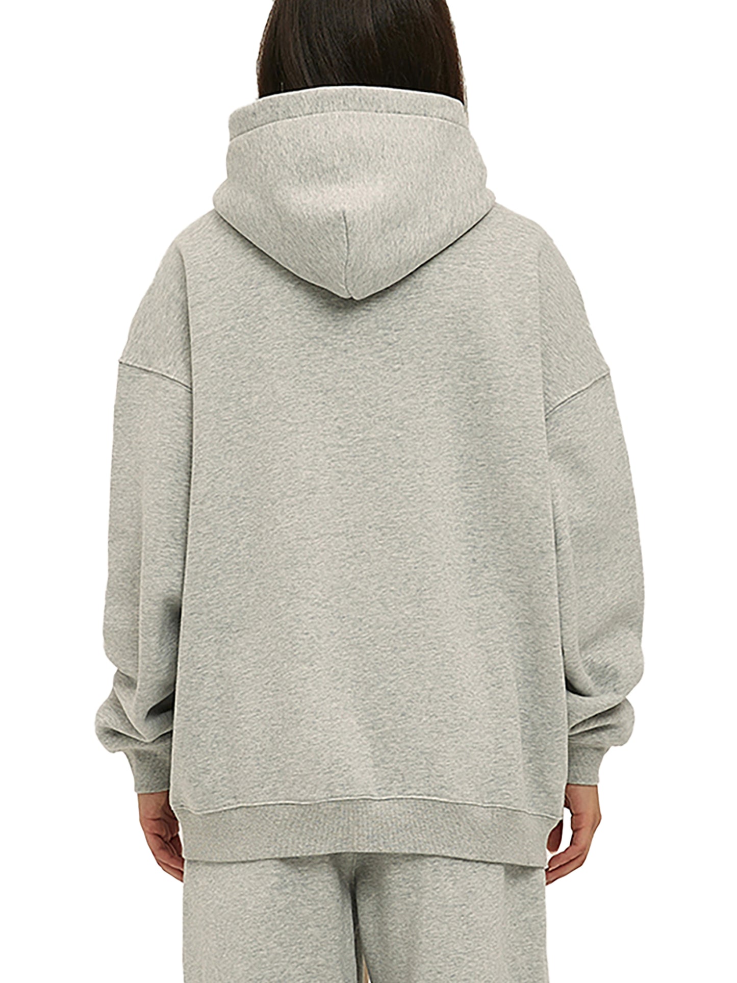 Oversized Heavyweight Cotton Fleeced Hoodie